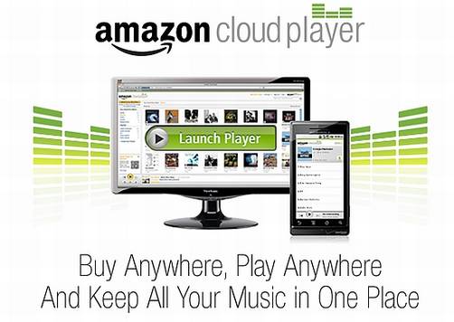 Amazon presenta Cloud Drive y Cloud Player, su servicio de streaming de música.