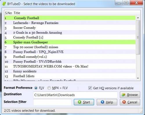 BYTubeD programa para descargar vídeos de YouTube en segundos