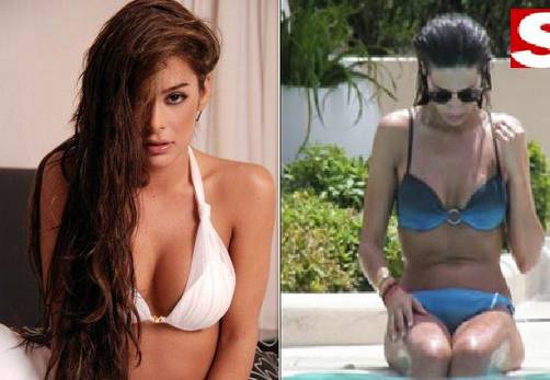 Sara Carbonero y Larissa Riquelme Qui n luce mejor en bikini Participa