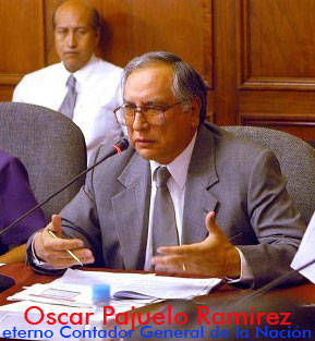 Oscar Pajuelo Ramirez, eterno Contador General de la Nación autoriza ilegal Congreso de Contadores