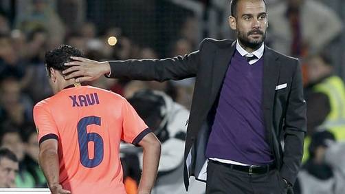 Xavi Hernández pinta a Guardiola como uno de los mejores técnicos