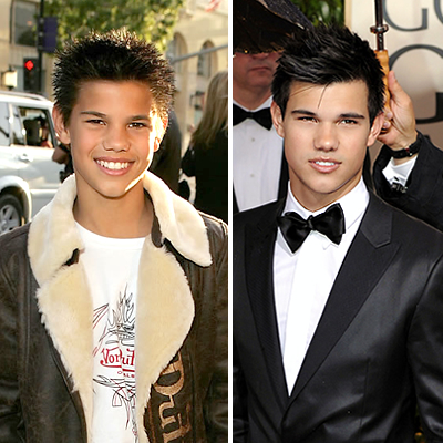 Taylor Lautner a través de los años