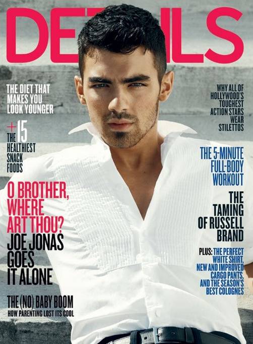 Vídeo del backstage de Joe Jonas para Details