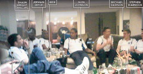 Mundial Sudáfrica 2010: Así 'celebró' Inglaterra su eliminación Mundial Sudáfrica 2010: Así 'celebró' Inglaterra su eliminación