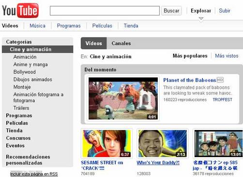 YouTube se sube al negocio de las películas de alquiler