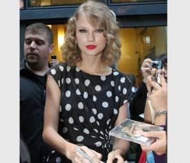 Taylor Swift llegó a Italia para participar en Factor X