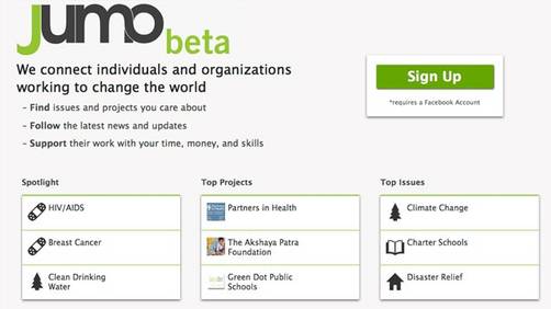 Cofundador de Facebook lanza red social Jumo, para ayudar a cambiar el mundo Cofundador de Facebook lanza red social Jumo, para ayudar a cambiar el mundo