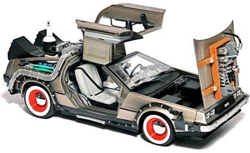 El DeLorean de Regreso al Futuro se reencarna en disco duro