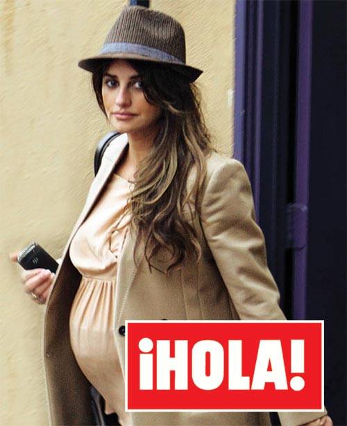 Penélope Cruz no cambia su estilo de vestir aún embarazada