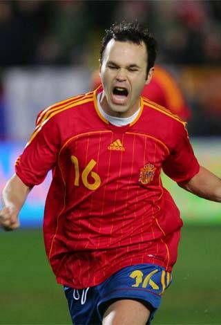 Andrés Iniesta, su único lamento