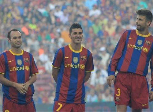 El Barcelona FC de 2011, menor número de jugadores y menor talla promedio