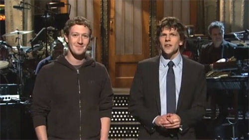 Mark Zuckerberg, creador del Facebook, conoce a su doble