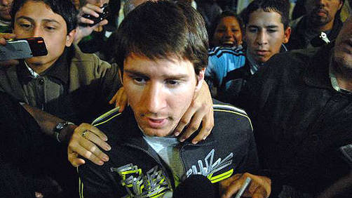 Lionel Messi: 'Me gustaría que siga Batista como técnico de Argentina'