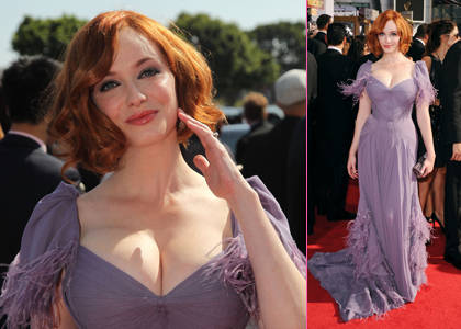 Jessica Simpson: Christina Hendricks fue la mejor vestida de los Emmy