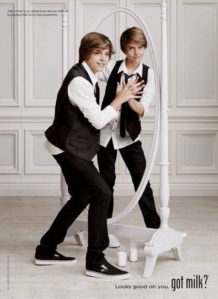 Dylan & Cole en la nueva campaña de 'Got Milk?'