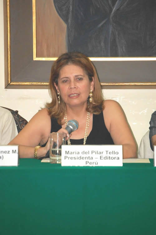 María del Pilar Tello informa al Congreso