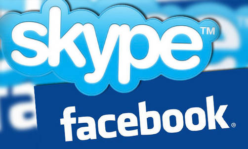 Facebook y Skype, una nueva pareja en internet