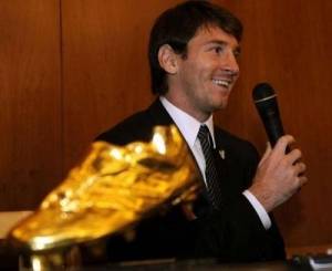 Lionel Messi gana un nuevo trofeo como mejor goleador