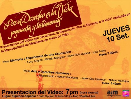 POR EL DERECHO A LA VIDA - PROPUESTA Y TESTIMONIOS(1985) POR EL DERECHO A LA VIDA - PROPUESTA Y TESTIMONIOS(1985)