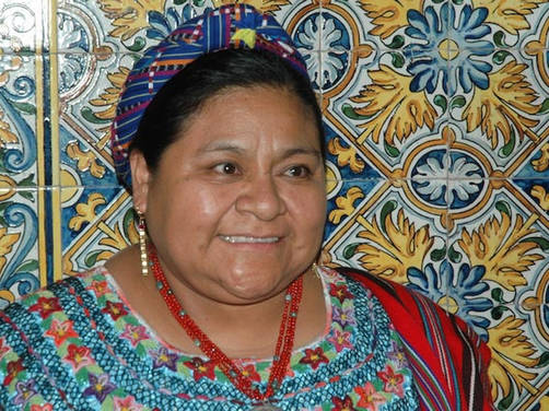 Rigoberta Menchú: 'Abajo la colonización, queremos ser libres'