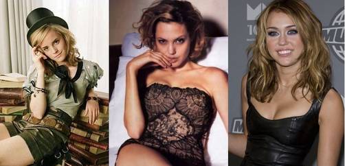 Miley Cyrus, Angelina Jolie y Emma Watson entre las más famosas 'Robanovios'