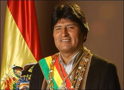 La visita de Evo Morales