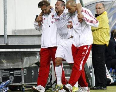 Franck Ribery es esperado a fines de octubre en el Bayern de Munich