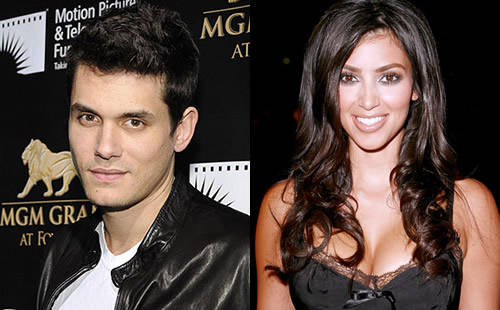 John Mayer y Kim Kardashian, fueron vistos juntos