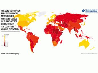 Informe de Transparencia Internacional: Corrupción en el mundo es una crisis que no cesa