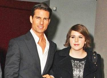 Hija de Tom Cruise no quiere seguir la Cientología