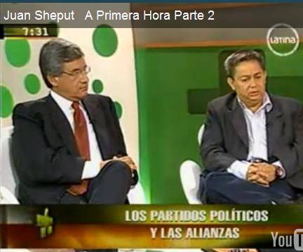 Debate Juan Sheput con José Vargas en A Primera Hora