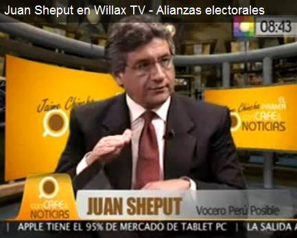 Entrevista a Juan Sheput en Willax TV