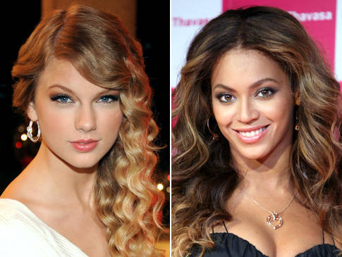 Taylor Swift y Beyoncé compiten en TV