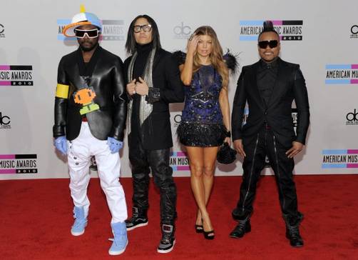 Black Eyed Peas deslumbra en los AMA
