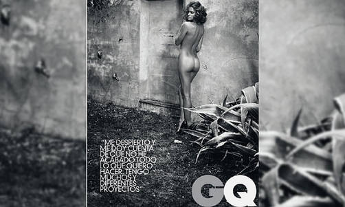 Desnudan a la novia de Cristiano Ronaldo para la revista GQ