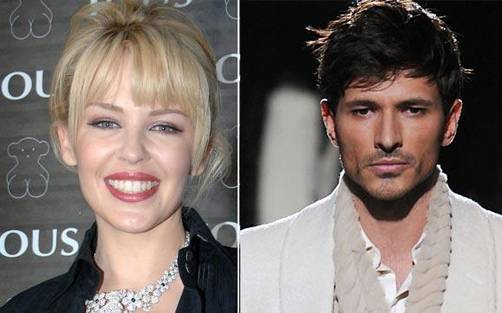 Kylie Minogue celebra aniversario con Andrés Velencoso