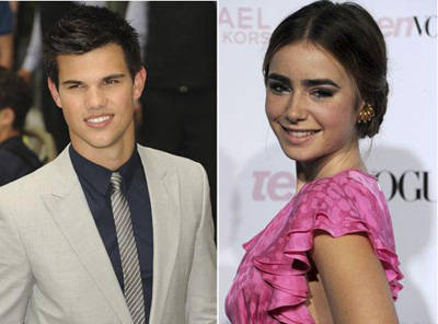 Fotos: Taylor Lautner nervioso de conocer a padre de Lily Collins