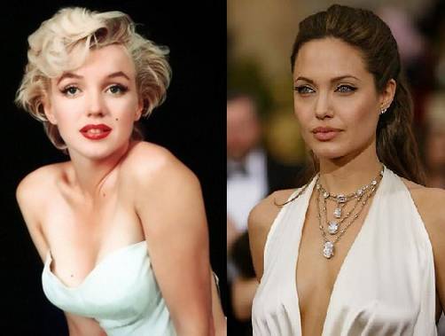 Angelina Jolie es mejor que Marylin Monroe