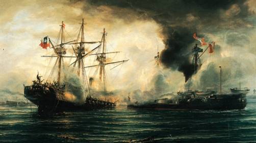 El combate del Callao del 11 de diciembre y el buque chileno Angamos