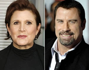 Carrie Fisher habla sobre sexualidad de John Travolta