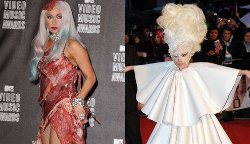 Lady Gaga: Vestido de carne es el más icónico del 2010