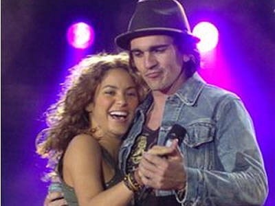 Shakira y Juanes primeros en Billboard
