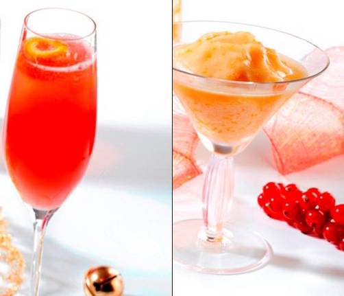 Cocktails para Año Nuevo