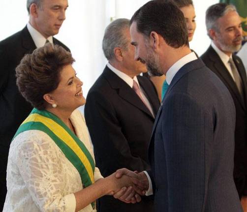 Príncipe Felipe comenzó 2011 en Brasil