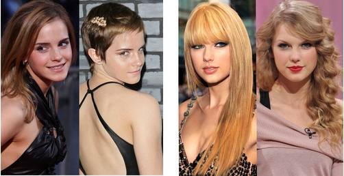 Taylor Swift y Emma Watson entre los más soprendentes cambios de look del 2010