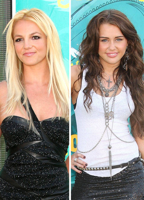 Miley Cyrus está obsesionada con Britney Spears Miley Cyrus está obsesionada con Britney Spears