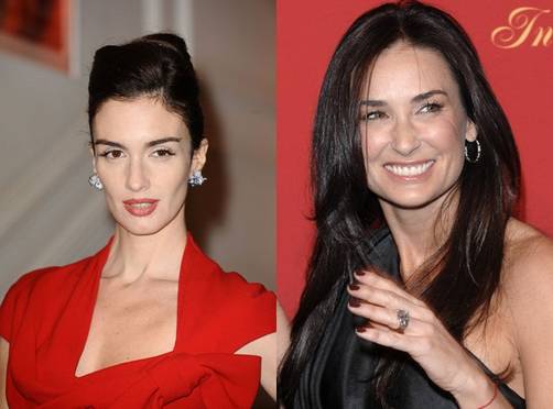 Demi Moore y Paz Vega en velada benéfica