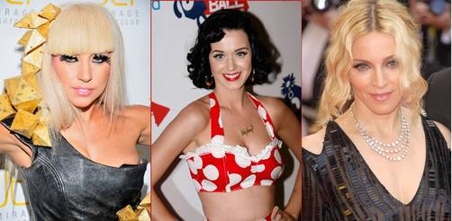 Katy Perry critica a Madonna y a Lady Gaga vía Twitter Katy Perry critica a Madonna y a Lady Gaga vía Twitter