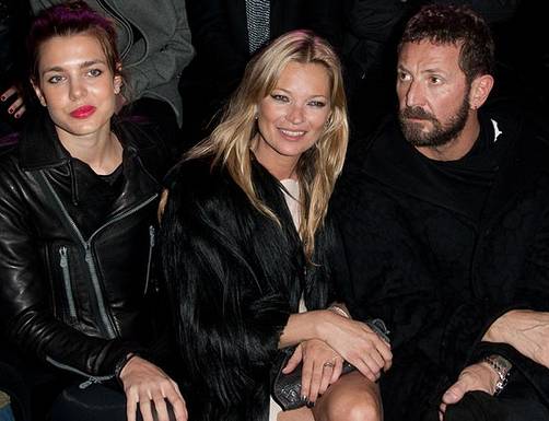 Kate Moss y Carlota Casiraghi en desfile de Victoria's Secret