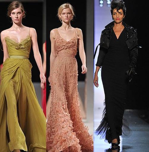 Jean Paul Gaultier y Elie Saab: Pasarela Parisína